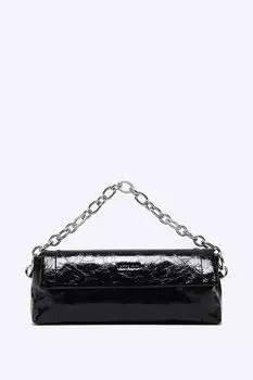 Сумка сэтчел кожаная на цепочке VITACCI