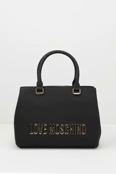 Сумка сэтчел с логотипом Bold Love Love Moschino