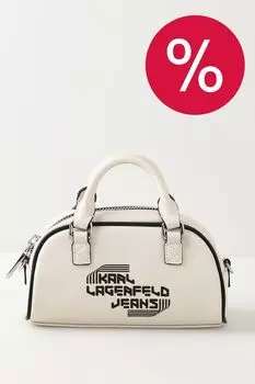 Сумка сэтчел с логотипом bowling Karl Lagerfeld Jeans