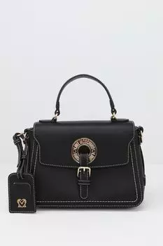 Сумка сэтчел с логотипом Logo Eyelets Love Moschino