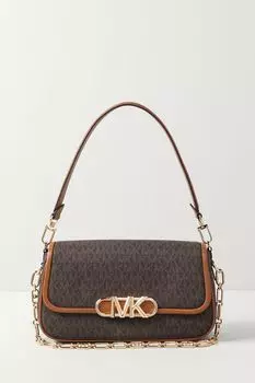Сумка сетчел с принтом из монограмм Parker Michael Michael Kors