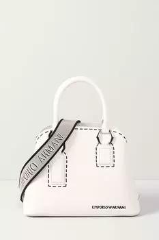 Сумка сетчел со съемным ремнем EMPORIO ARMANI