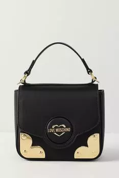 Сумка сетчел со съемным ремнем Love Moschino