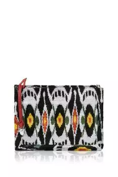 Сумка шелковая с принтом MICHEL KATANA