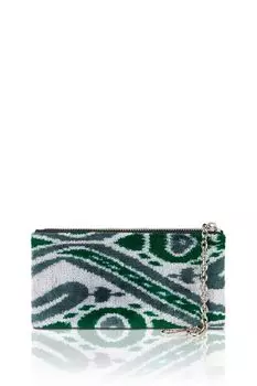 Сумка шелковая с принтом MICHEL KATANA