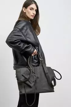 Сумка ШОКОЛАД ТОУТ L ЗНАТЬ