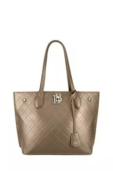 Сумка шоппер кожаная Beautiful Birds