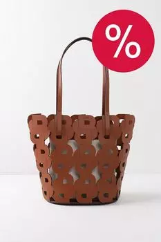 Сумка шоппер кожаная Lindah BOSS