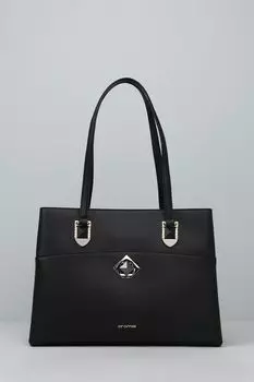 Сумка шоппер кожаная Mina Cromia