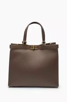 Сумка шоппер кожаная MYSA