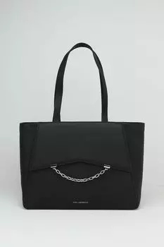Сумка шоппер кожаная seven Karl Lagerfeld