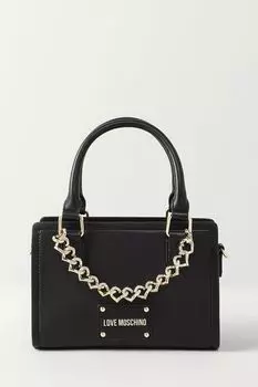 Сумка шоппер с цепочкой Love Moschino