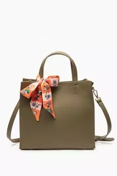 Сумка шоппер с лентой MYSA