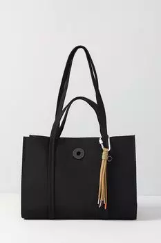 Сумка шоппер с логотипом бренда BIMBA Y LOLA