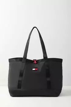 Сумка шоппер с логотипом бренда TJW Black Tommy Hilfiger