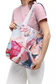 Сумка шоппер с принтом Девушки в корсете ARTOGRAPH