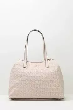 Сумка шоппер с тисненым логотипом Vikky II Guess