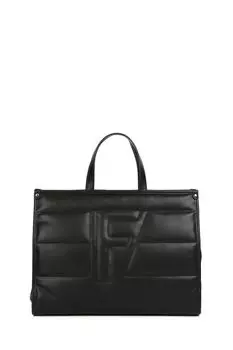 Сумка шоппер стеганая FABRETTI