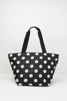 Сумка-шоппер в горох Dots White Reisenthel