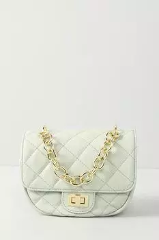 Сумка стеганая на цепочке Silver Spoon Ceremony