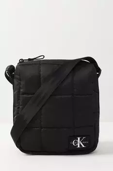 Сумка стеганая с логотипом Calvin Klein Jeans