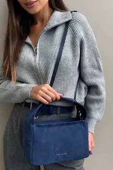 Сумка замшевая на плечо Beautiful Birds