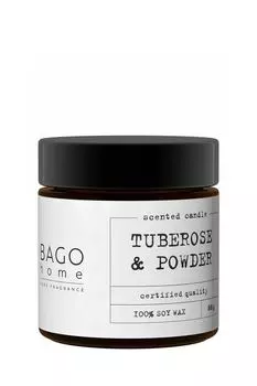 Свеча ароматическая Тубероза и пудра 88 г BAGO home