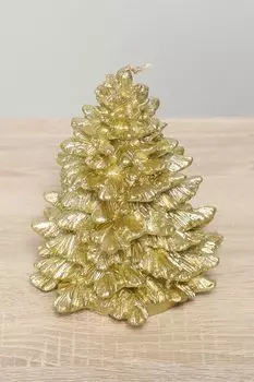 Свеча декоративная из воска Ель COINCASA