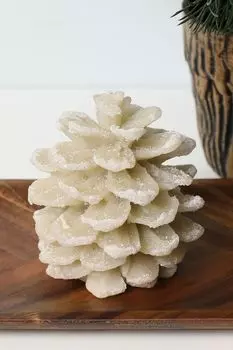 Свеча декоративная из воска Шишка COINCASA