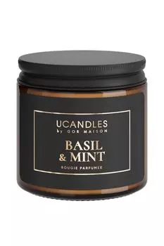 Свеча в банке KOSBR Basil and Mint, 100 гр UCANDLES