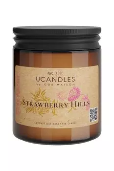 Свеча в банке Strawberry Hills, 200 гр UCANDLES
