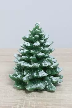 Свеча восковая Ель COINCASA