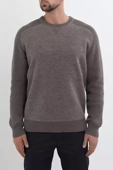 Свитер из хлопка и шерсти BOSS