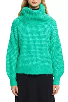 Свитер с объемным воротником Esprit Collection