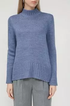 Свитер с воротником-стойкой More&More