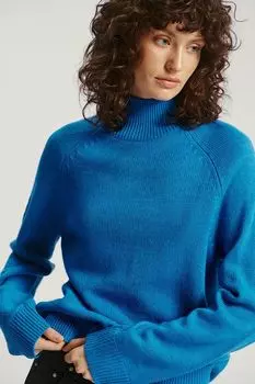 Свитер с воротником стойкой Nume