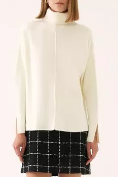 Свитер с высоким воротом и разрезами на рукавах Perspective