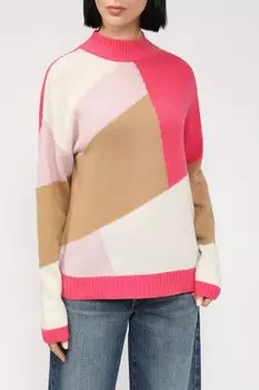 Свитер шерстяной с принтом Emme Marella