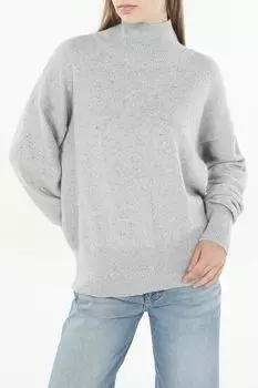 Свитер шерстяной с высоким воротником BOSS