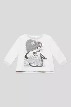 Свитшот хлопковый с аппликацией Choupette