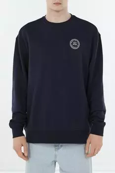 Свитшот хлопковый с логотипом GRAND & HILLS