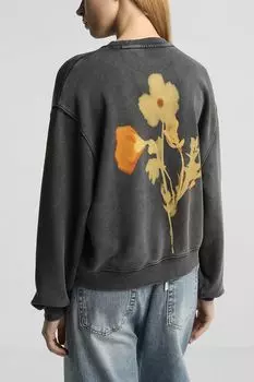 Свитшот хлопковый с логотипом HUGO