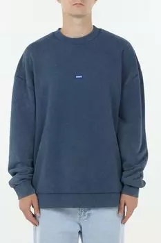 Свитшот хлопковый с логотипом HUGO BLUE