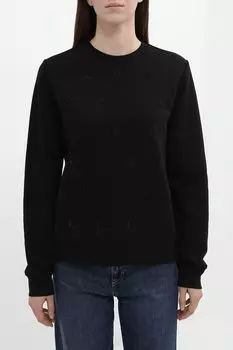 Свитшот хлопковый с монограммами логотипа Karl Lagerfeld