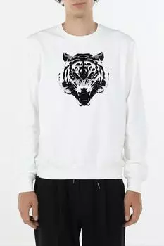 Свитшот хлопковый с принтом Antony Morato