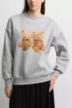 Свитшот хлопковый с принтом Baby Angel