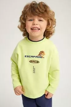 Свитшот хлопковый с принтом Bell Bimbo