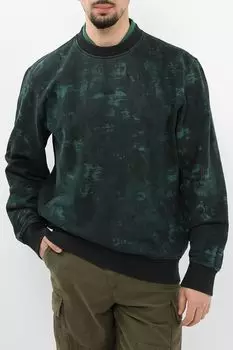 Свитшот хлопковый с принтом BOSS