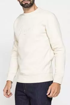 Свитшот хлопковый с принтом Carrera Jeans