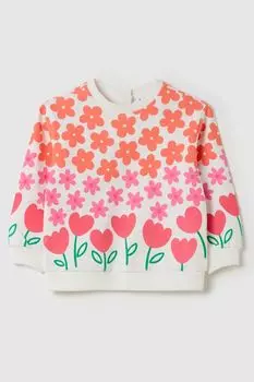 Свитшот хлопковый с принтом Fagottino